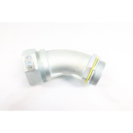 CROUSE HINDS 45Deg Elbow 2-1/2In Conduit Fitting LT25045G